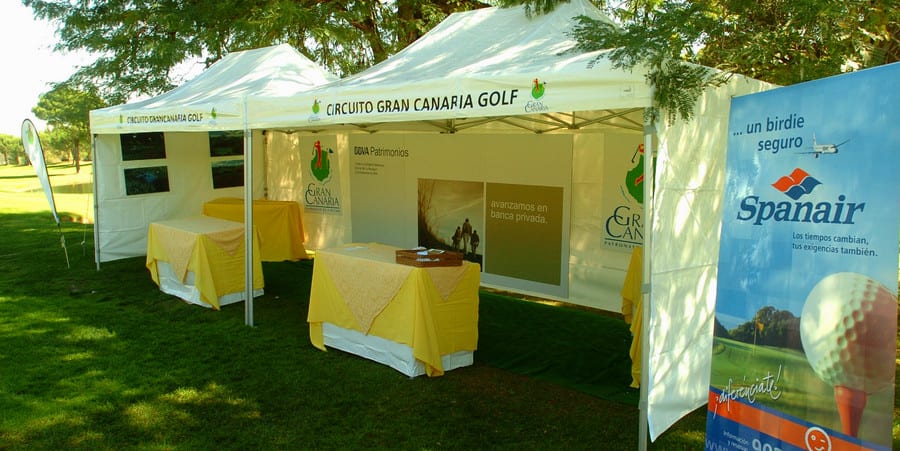 circuito - custom pop up tent