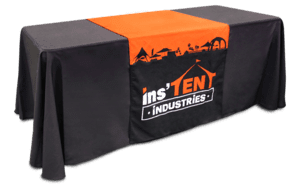 printed table runner