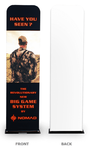 single sided printing banner