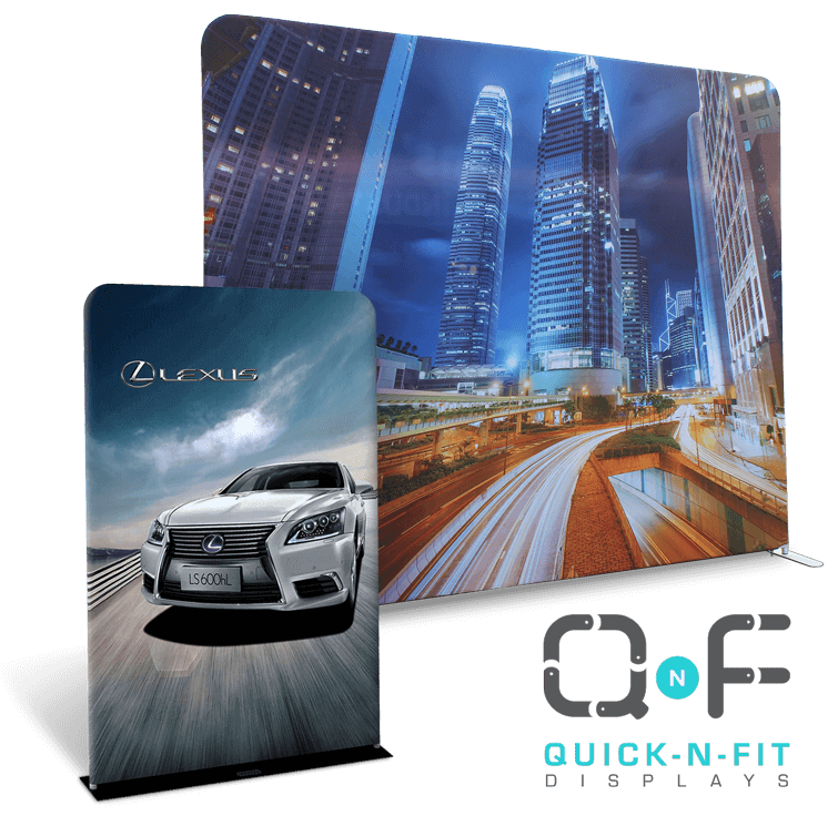 tension stretch displays - quicknfit