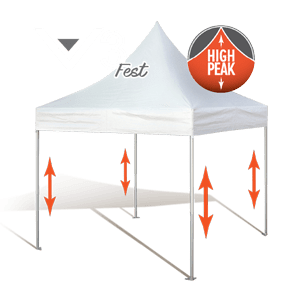 Carnival High Peak Pop Up Tents