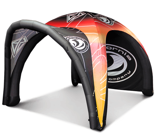 Custom inflatable dome