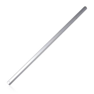 The V3 Canopy Frame - Lower Leg - Part #14 is a long, thin metallic rod with a slight angle at one end, displayed against a plain white background.