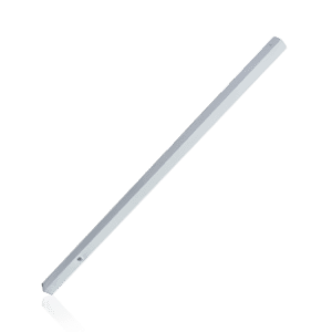 A V5 Canopy Frame - Lower Peak Pole (Part #3), which is a long, slender white plastic rod with a pointed end and a small hole near the bottom, set against a plain background.