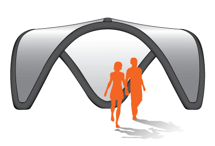 Airwave inflatable canopy size 13x13