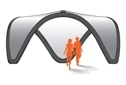 Airwave inflatable canopy size 20x20