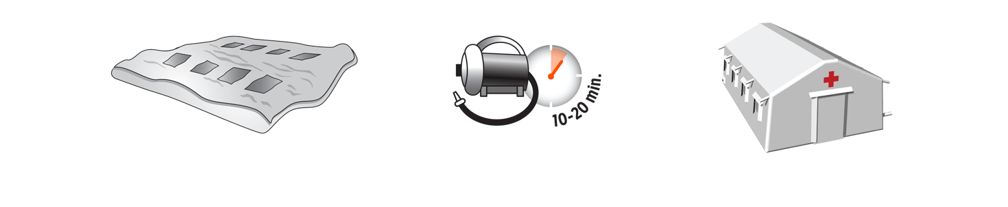 inflatable rescue station