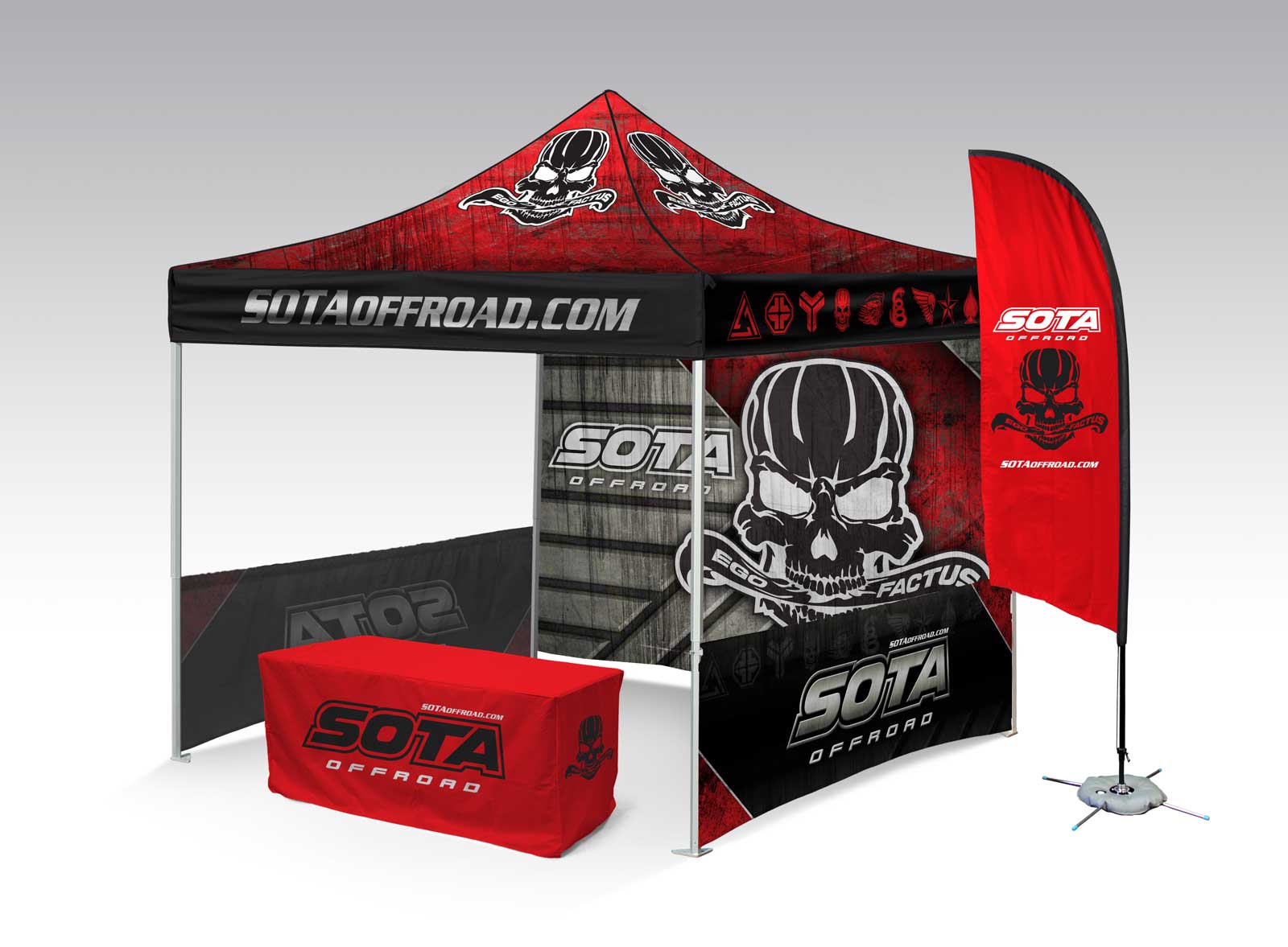 10 x10 pop-up tent package