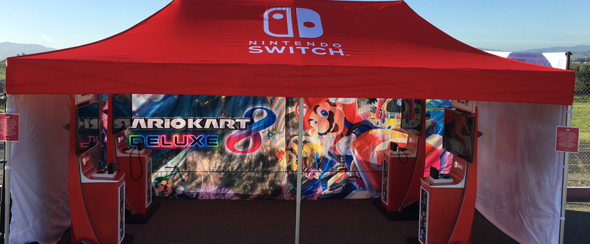 Nintendo Switch Branded Pop-up Tent