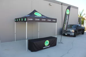Wahlburger's Outdoor Custom Tent