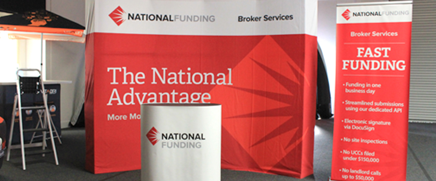 trade show setup National-Funding