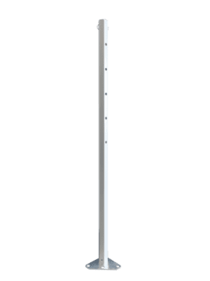 v4 lite lower leg with welded footplate