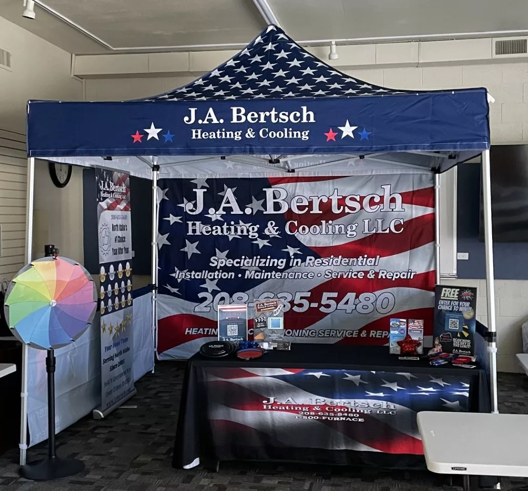 Custom Canopy Tent Package for HVAC Business