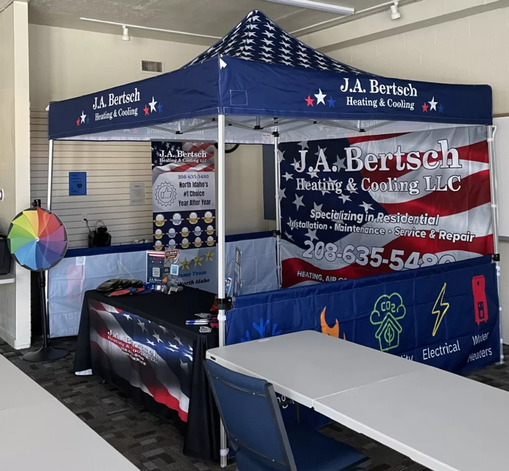 Custom Canopy Tent package for HVAC