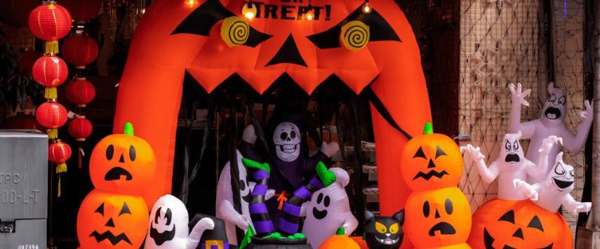 guide for using holiday inflatables