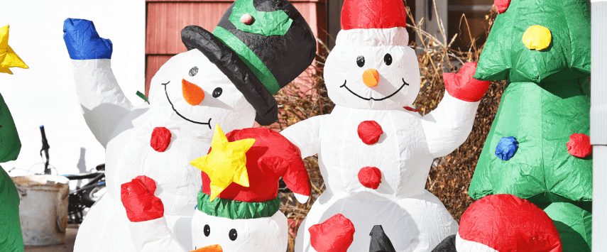holiday inflatables christmas