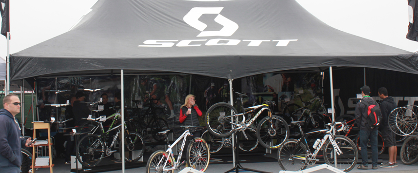 large frame tent for outdoor event