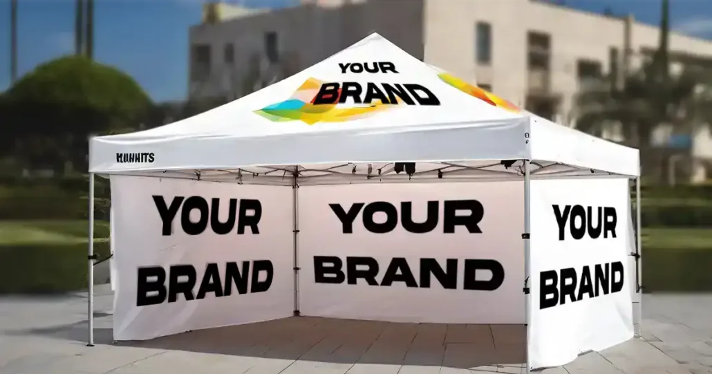 custom printed canopy pop-up tent