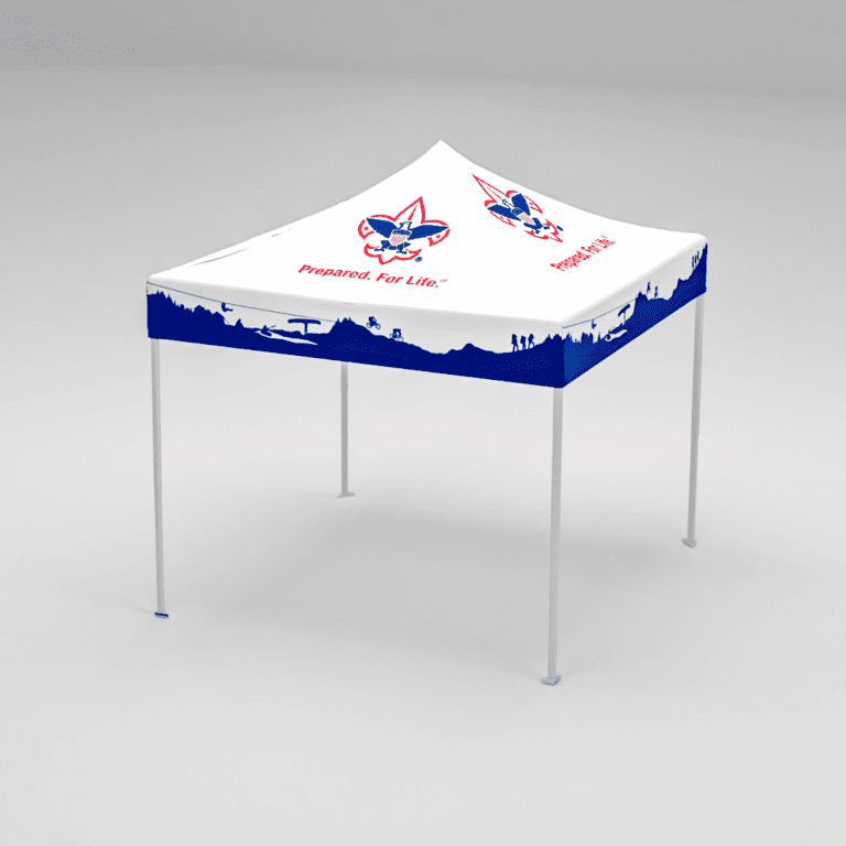 Scouting America - 10'x10' Custom Printed Tent Design 1 - Instent